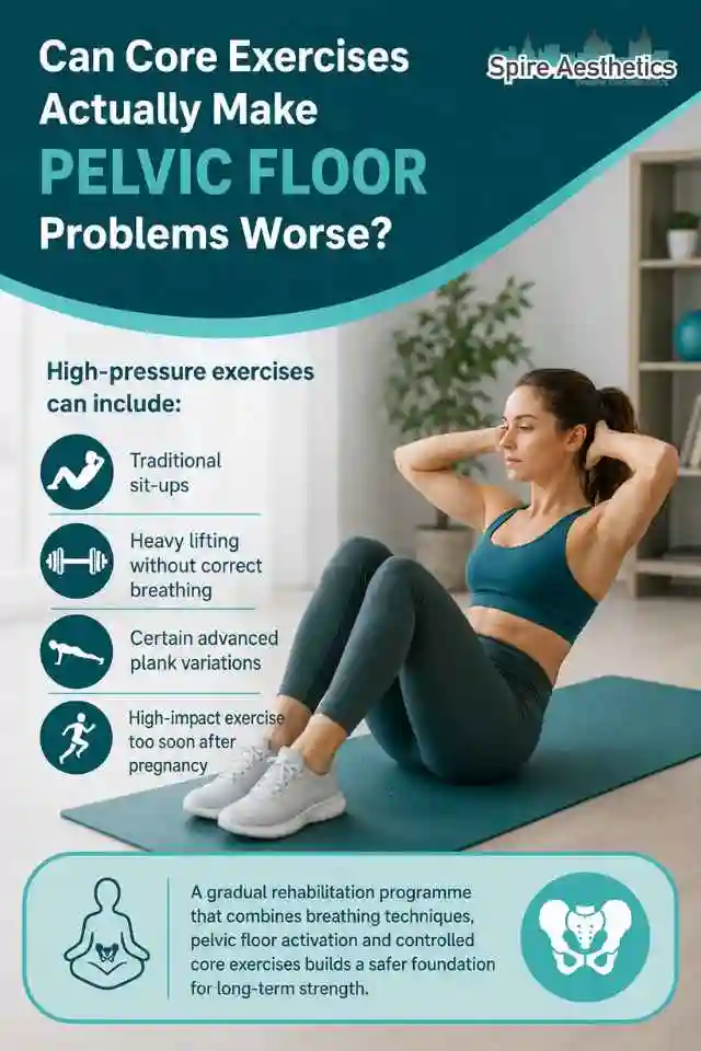 Can Strengthening Your Core Alone Actually Make Pelvic Floor Problems Worse Northolt?